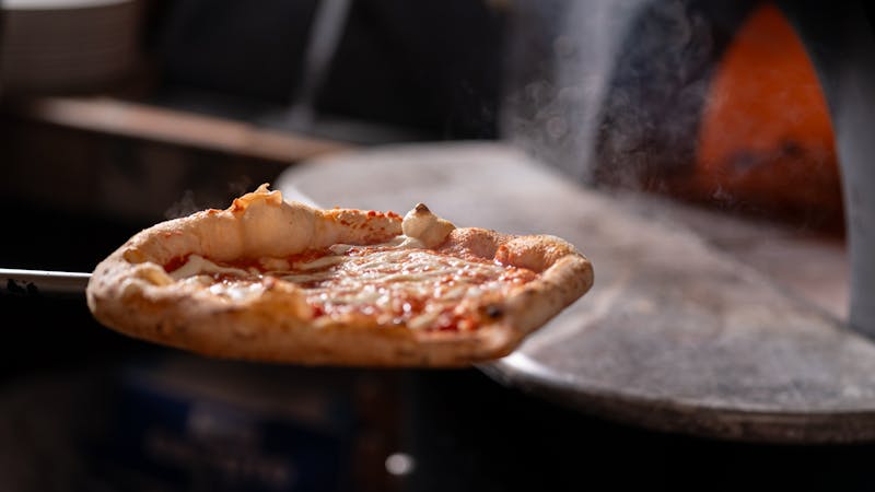 Four Cheese Ranch Pizza with premium cheese blend